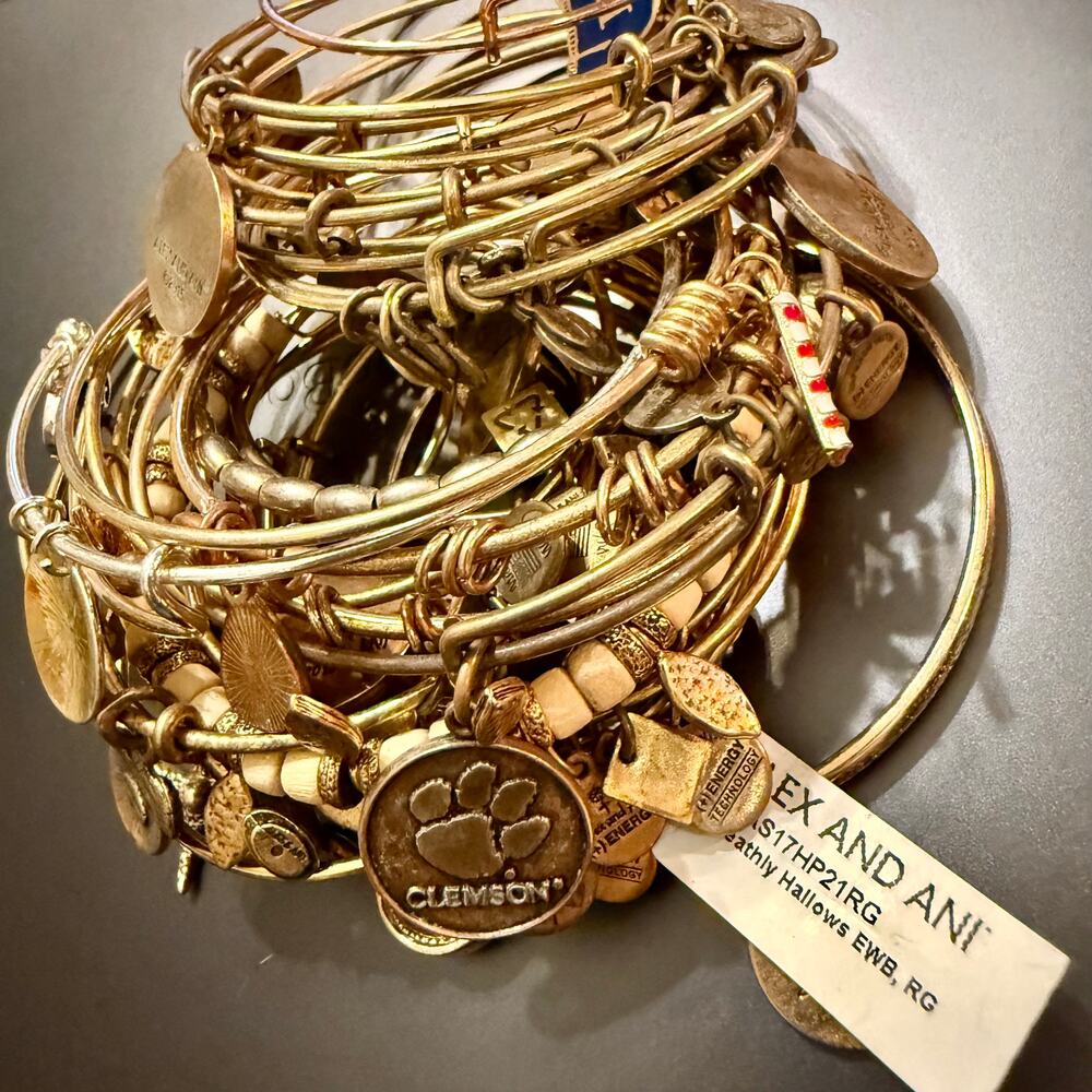 Bundle of Gold Alex & Ani Bracelets 8.5 oz - Picture 3 of 7